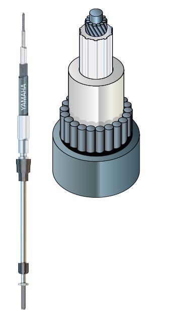 Yamaha MAR-CABLE-18 Premier II Control Cable 18 foot