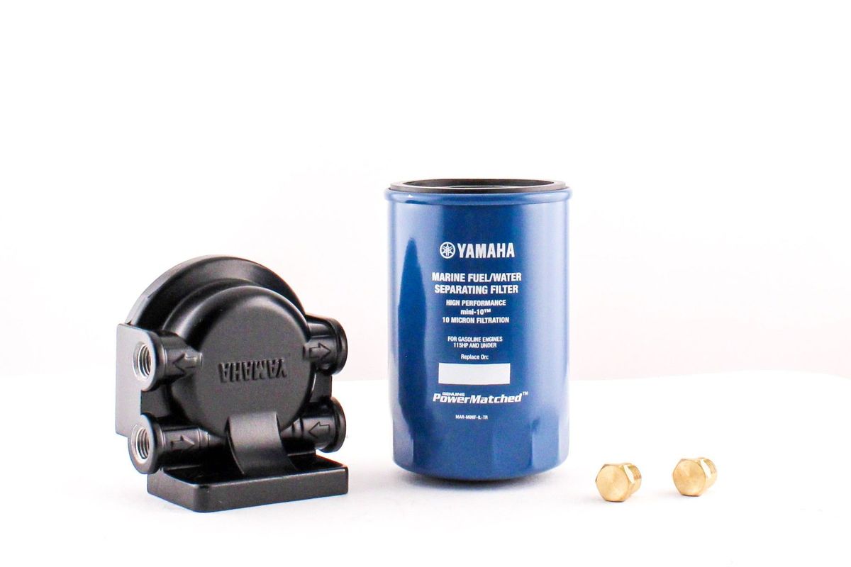 Yamaha MAR-M10AS-00-00 OEM mini-10 High Performance Marine Fuel / Water Separating Filter Assembly