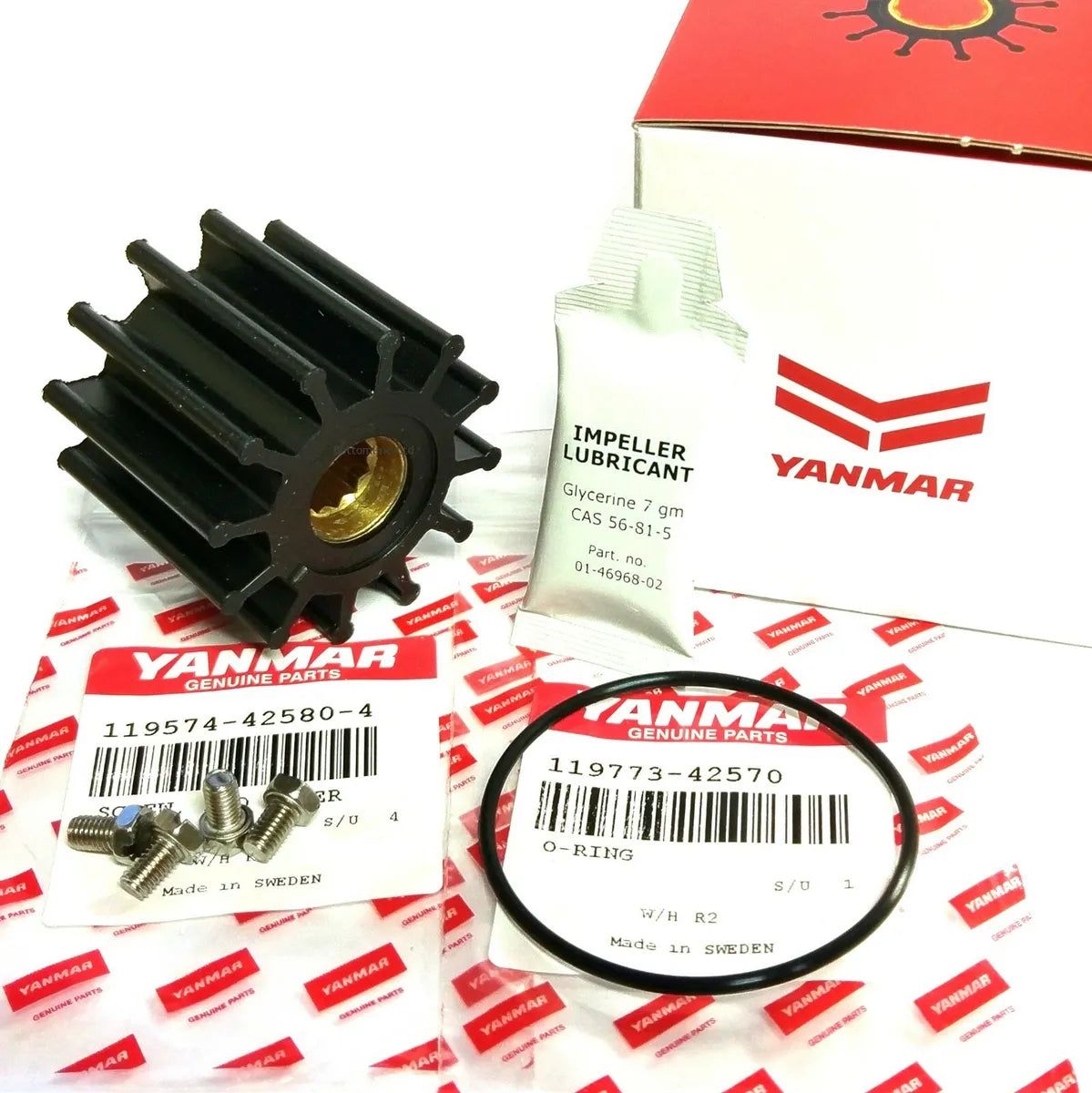 IMPELLER KIT, - YANMAR Part # 119773-42640