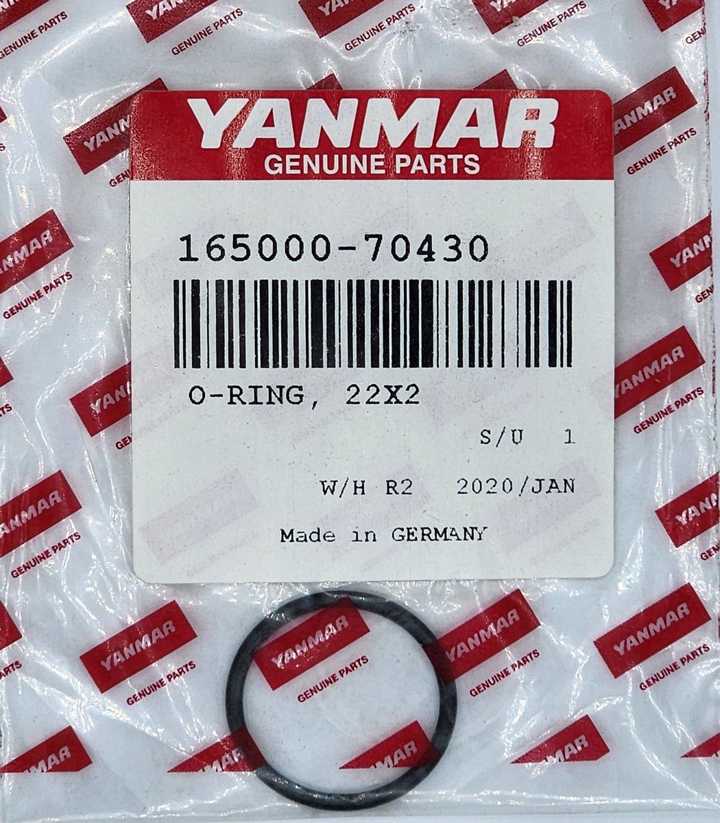 ORING - YANMAR Part # 165000-70430