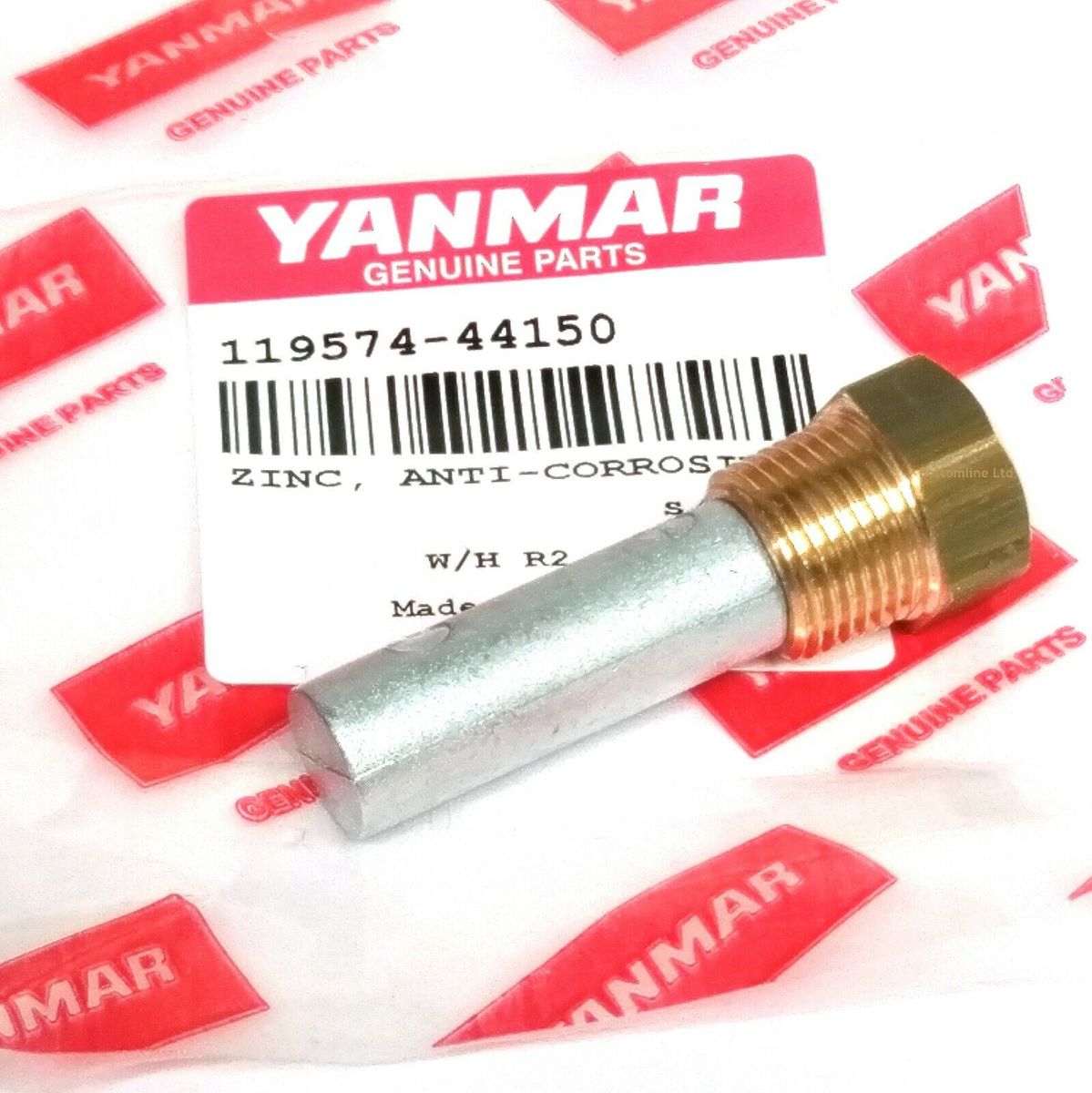ZINC - YANMAR Part # 119574-44150