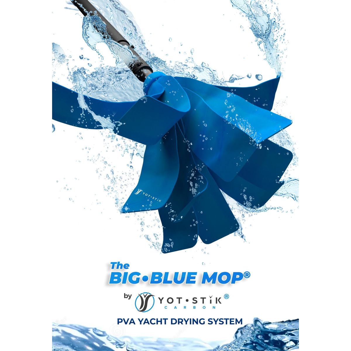 Yot-Stick Big Blue Mop (Head only)