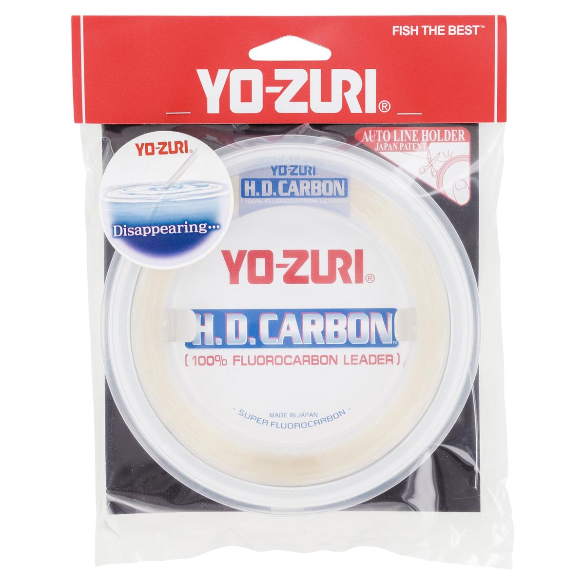 Yo-Zuri HD40LBCL100SPL H.D. Carbon Fluorocarbon Leader (40lb., 100yds.) - Clear