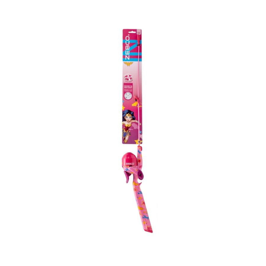 ZEBCO WONDER WOMAN 29" FLOATING COMBO