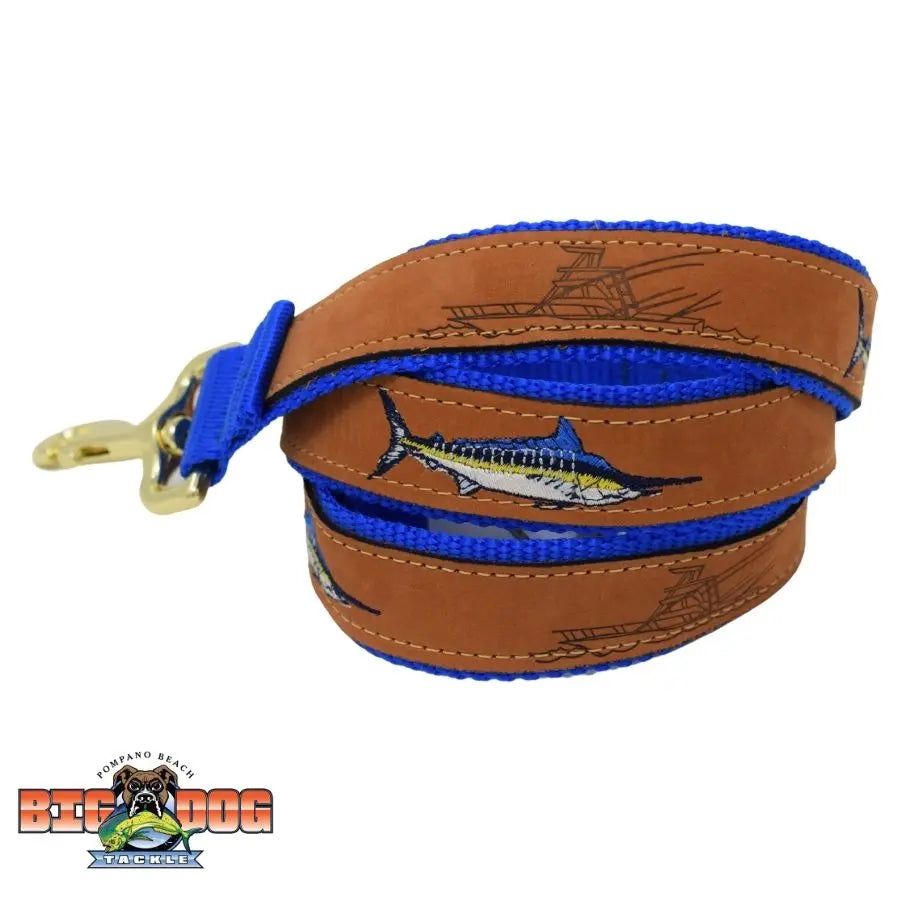 ZEP-PRO DOG MARLIN LEATHER LEASH